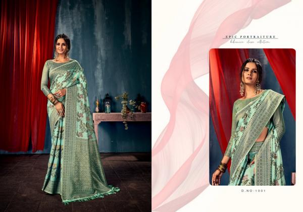 Saroj Maniratna 1 Linen Silk Festive Wear Exclusive Saree Collection